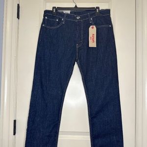 NWT Levi's 512 Mens Slim Stretch Denim Jeans - Size 33 x 30